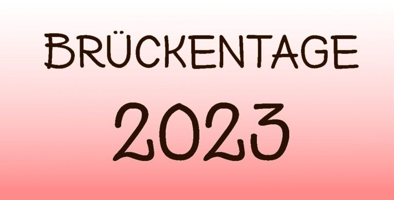 Brückentage 2023