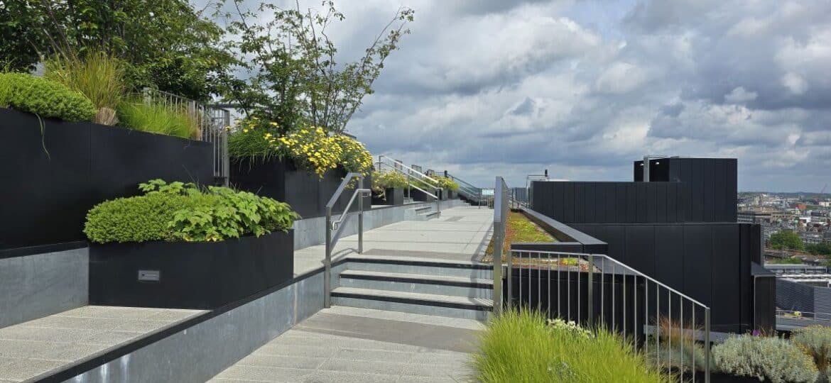 Post Building London Roof Garden